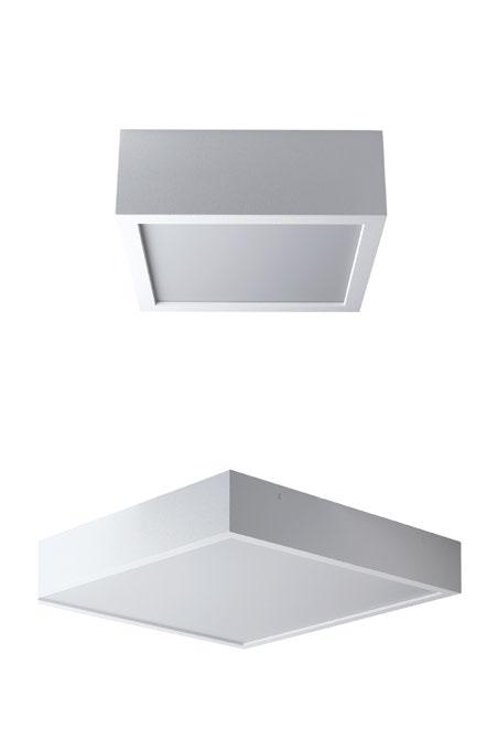 30 Přisazená svítidla / Surface mounted luminaires / Anbauleuchten Kuby Series Kuby 30 4 kg 86-5207 2 x LED/230V, P45, E27 86-5208 22W/230V, 2GX13, EVG, 1800 lm 86-5223 2 x 18W/230V, T-L, 2G11, EVG,