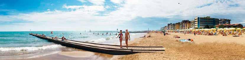 ITÁLIE - JESOLO Jesolo je jedním z velkých, rušných letovisek na jadranském pobřeží Itálie, vzdálené 21 km od Benátek, s nepřeberným množstvím zábavy a atrakcí: rozlehlý AQUAPARK, lunapark,