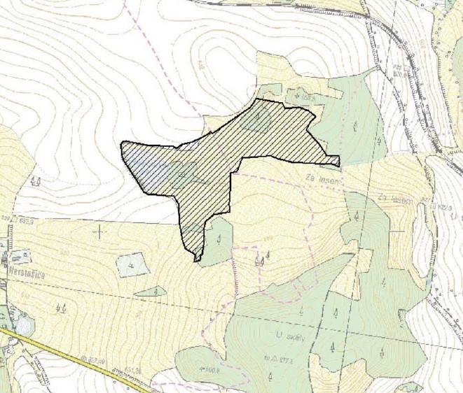 Název: Evropsky významná lokalita Hřivínovské pastviny Kód lokality: CZ0413014 Rozloha: 13i76 ha Komplex sušších i vlhčích luk s Herstošickým rybníkem a rozptýlenou zelení.