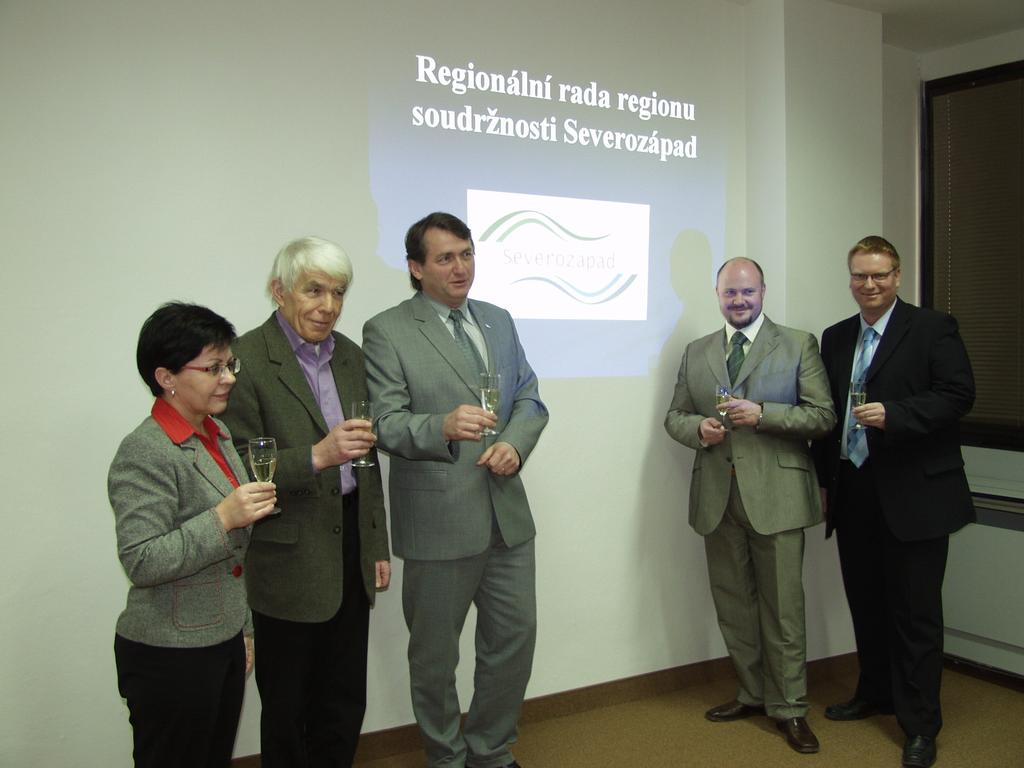 Dne 11. 12. 2007 se v Praze se zástupci Evropské komise uskutečnilo slavnostní podepsání regionálních operačních programů. Podpisu ROP Severozápad se zúčastnil předseda RR Severozápad Ing.