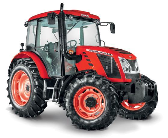 1 Traktor ZETOR PROXIMA 100 4WD Bude sloužit pro dopravu štěpkovače a pro odvoz náletových křovin a porostu, který bude odstraněn během přípravných prací.