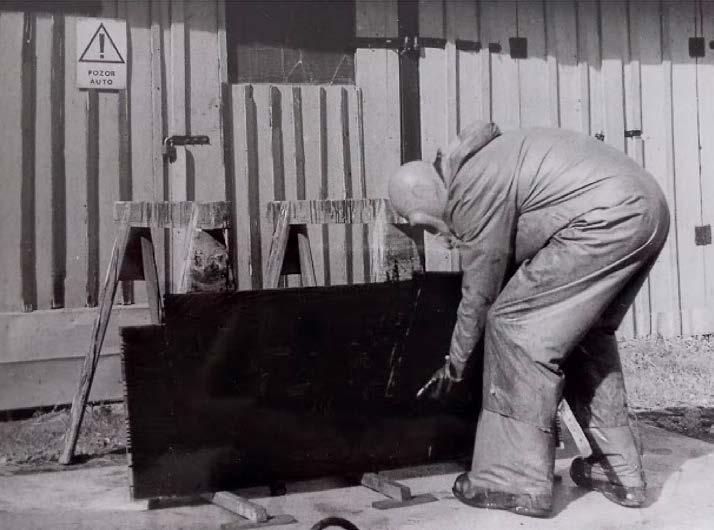 Staněk a možná i další. Tito sochaři a malíři vytvořili v druhé půli 60.