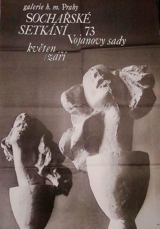 Sochařské setkání 1973, Vojanovy sady, květen září 1973 V druhé půli května 6 se ve Vojanových sadech představil druhý ročník sochařské výstavy, který tentokrát kurátorka Jitka Severová pojala jako