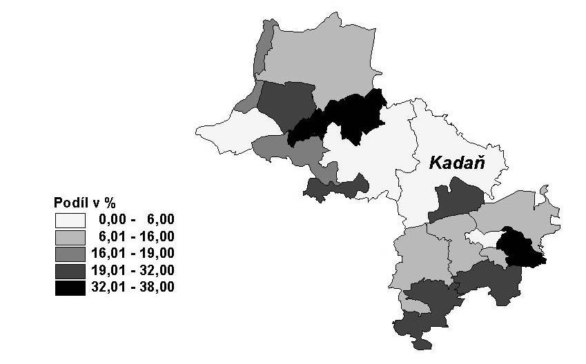 SO ORP KADAŇ Bytový fond podle výsledků sčítání lidu, domů a bytů v rodinných domech Trvale obydlené byty z toho byty v bytových domech na 1 000 obyvatel na 100 cenzových domácností Neobydlené byty