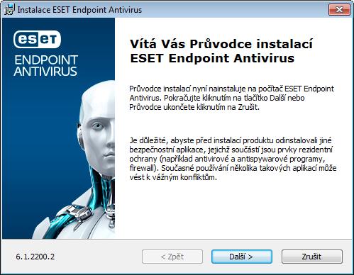 3.2 Instalace Po spuštění instalačního balíčku se zobrazí průvodce, který vás provede celým procesem instalace.