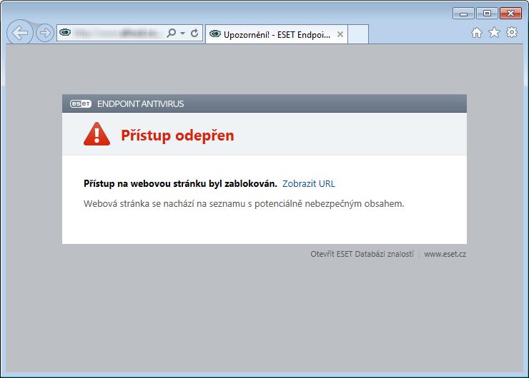 3.9.2.3 Ochrana přístupu na web Internetové připojení se stalo u počítačů standardem. Bohužel i pro šíření škodlivého kódu.