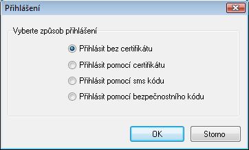 2. Pomocí datové schránky Pokud bude provozovatelem vyplněna příslušná položka pro ID datové schránky, bude provozovateli umožněno odeslání formuláře přes jeho datovou