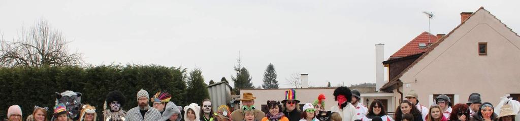 Z HASIČSKÉ ZBROJNICE... Maškarní karneval a masopustní průvod v Předoníně V sobotu 11.