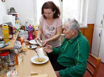 Pracovník a hlavně uživatel jsou spokojení a to je nejdůležitější. Mé velké poděkování patří celému kolektivu Charitní pečovatelské služby za službu vykonávanou s láskou. Bc.