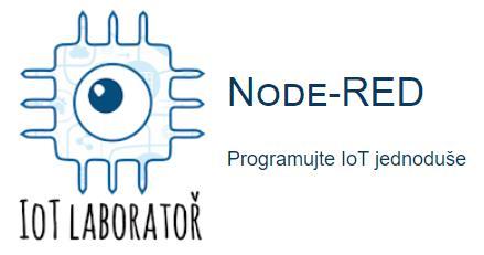 Aplikace Node-RED - základní seznámení Co je to Node-RED? Je to aplikace, v které můžu programovat toky dat z IoT zařízení.