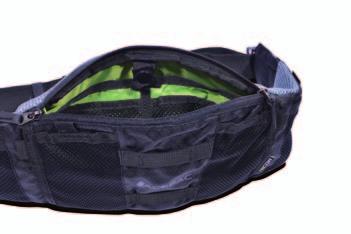 black lumbar pack 230g 1l 58cm 17cm