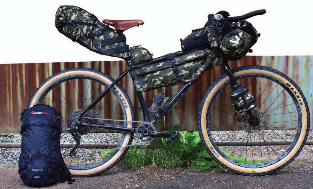1 9 5 7 2 4 3 8 6 10 how to pack a bike 1 - saddle bag - clothing / oblečení 2 - bar roll - 2- Tent, sleeping bag / stan, spacák 3 - frame bag -