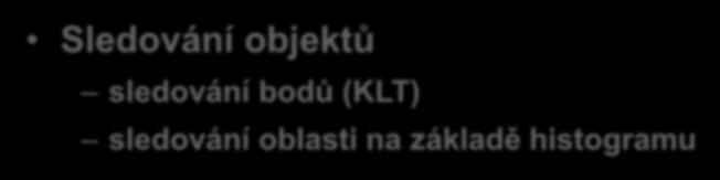 Klasifikace objektů (snímků) bag-of-visual
