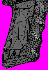 Zobrazení modelu 2. Ve stromu FeatureManager ve složce Objemová těla klikněte pravým tlačítkem na možnost Importováno1 a poté klikněte na možnost 3D textura.