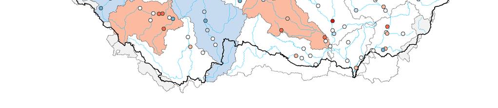 Analogicky znamená pravděpodobnost překročení 15 25 % mírně nadnormální stav hladiny, pravděpodobnost překročení 5 15 % silně nadnormální stav hladiny a jako mimořádně nadnormální jsou označeny