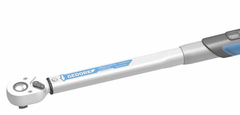 Jednoduché přepínání jednotek přepínačem u stupnice. Nonius Dělení je závislé na modelu, po 1 Nm nebo 0,5 Nm, a umožňuje velmi přesné nastavování.