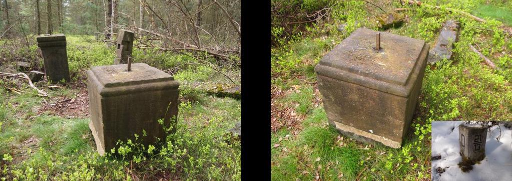 vysvěcen byl (spolu s křížem na tzv. Fechtplane) 8. října 1820 a pečovat o jeho stavební stav se zavázala reverzem z 56. 11. 1835 obec Ostrov.