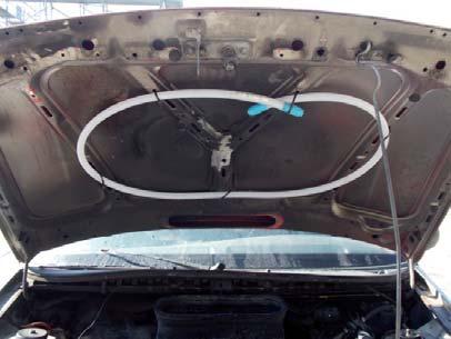 Systém Proteng sme sa teda rozhodli podrobiť experimentu, ktorý by nám potvrdil, prípadne vyvrátil účinnosť zariadenia pri bežnom požiare automobilu.