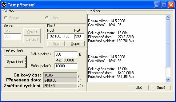 vždy zapne Timer, který nám hlídá zda přijde potvrzení TEST_ACK o příjmu paketu do určitého časového limitu.