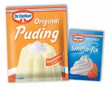 Jahodové srdce Na tfiené tûsto: 100 g cukru krupice 1 Vanilínov cukr Dr.Oetker 3 Ïloutky 100 g hladké mouky 1 Puding se smetanovou pfiíchutí Dr.Oetker 2 lïiãky Kypfiicího prá ku do peãiva Dr.