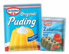 Dort Gloria Na pi kotové tûsto: 4 vejce (velikost M) 4 polévkové lïíce horké vody 200 g cukru mouãka 1 Vanilínov cukr Dr.Oetker 1/2 Pudingu s vanilkovou pfiíchutí Dr.