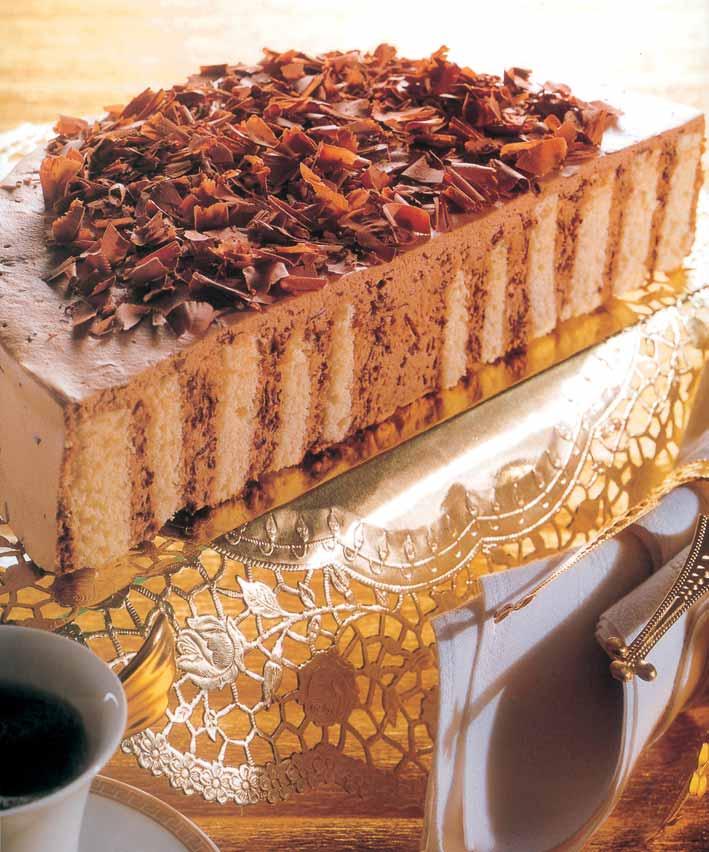 Oetker 2 lïiãky instantní kávy 2 polévkové lïíce rumu 100 g nahrubo nastrouhané hofiké ãokolády 1 polévková lïíce kakaa 20 g hofiké ãokoládové polevy 1. Na tûsto vy leháme pomocí el.