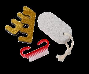 Oddělovač: 78 x 31 mm; kartáček: 65 x 35 mm;