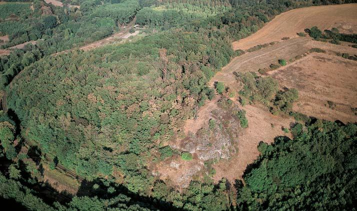 Okres Kladno 3 Otvovická skála JiÏní svah skalního ostrohu KoziÀák nad opu tûn m meandrem Zákolanského potoka 500 m severnû od Otvovic.
