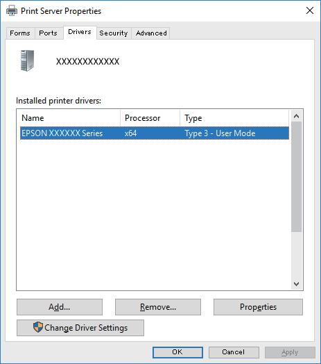 ovladač tiskárny společnosti Epson.