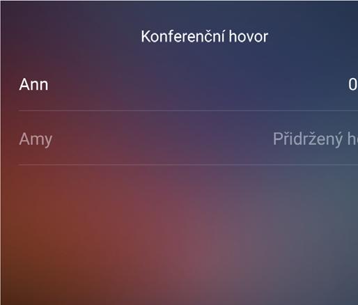 Vytáčení Zapněte přesměrování hovoru a nikdy nezmeškejte hovor Pokud nejste dostupní pro odpovídání na hovory, můžete zařízení nastavit na přesměrování hovorů na jiné číslo.