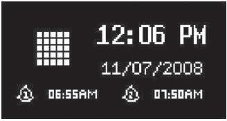 Zapnout / Pohotovostní režim 1 10 EQ OK - Potvrdit 2 11 Mute - Vypnutí zvuku Šipky pro navigaci v nabídkách nebo seznamech 3 12 VOL+/VOL- (změna hlasitosti) MODE Vyberte si mezi FM, DAB, internetovým