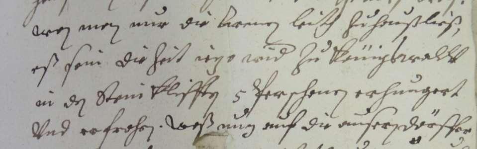 1634, hlášení