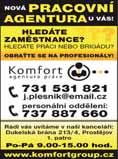 C, E na vnitrostátní i mezinárodní dopravu. tel.: 602 502 098 Beton Morava, zakázková výroba z betonu přijme pracovníky na HPP, OSVČ i brigádně. Nabízíme 150-200 Kč/hod.