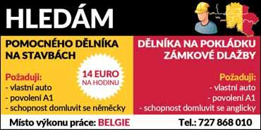 Nástup možný ihned. Platové podmínky dle zkušeností. Tel.: 734 103 861, Zámečnictví Petr Zajíček. BOWLING PALACE přijmeme ČÍŠNÍKA/BOWLERA - hlavní pracovní poměr.
