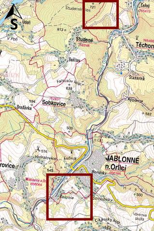 4.4.2 Lokalita s optimálními podmínkami pro růst bříz Lokalita se nachází v nadmořské výšce okolo 500 m. n. m. Půdní typ na řešeném území je kambizem. Půdní subtyp je kyselý.