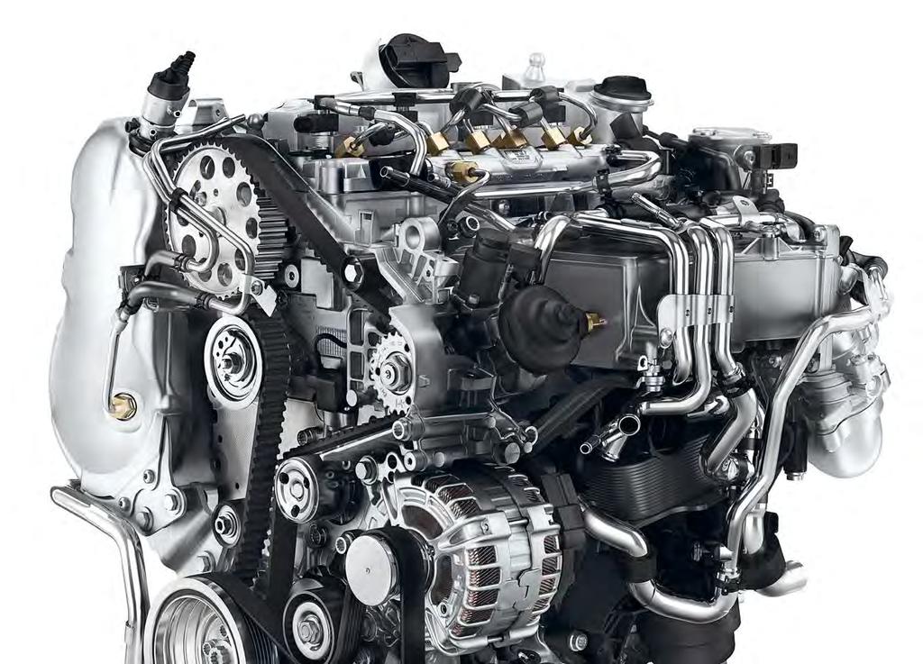 Nabídka motorů pro Caddy zahrnuje celkem sedm agregátů s různými výkonovými stupni od kompaktního agregátu 1,0 l TSI s výkonem 75 kw 1) přes hospodárný motor 2,0 l TDI s výkonem 55 kw 2) až po silný