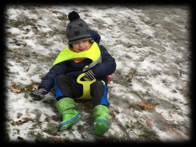 Wir rodeln auch bei wenig Schnee!