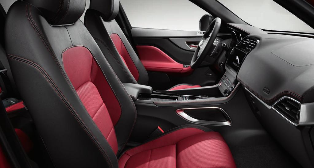 5 INTERIÉR VYBERTE SI Nakonfigurujte si svůj F-PACE na jaguar.