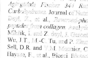 Monnier, Mechanism of Formation of the Putative Advanced Glycosylation End product and Protein Cross-link 2-(2-Furoyl)- 4(5)-(2-furanyl)-lH-imidazole. 1. BíO.1 Chem., 1988.263: p. 10646-10652.