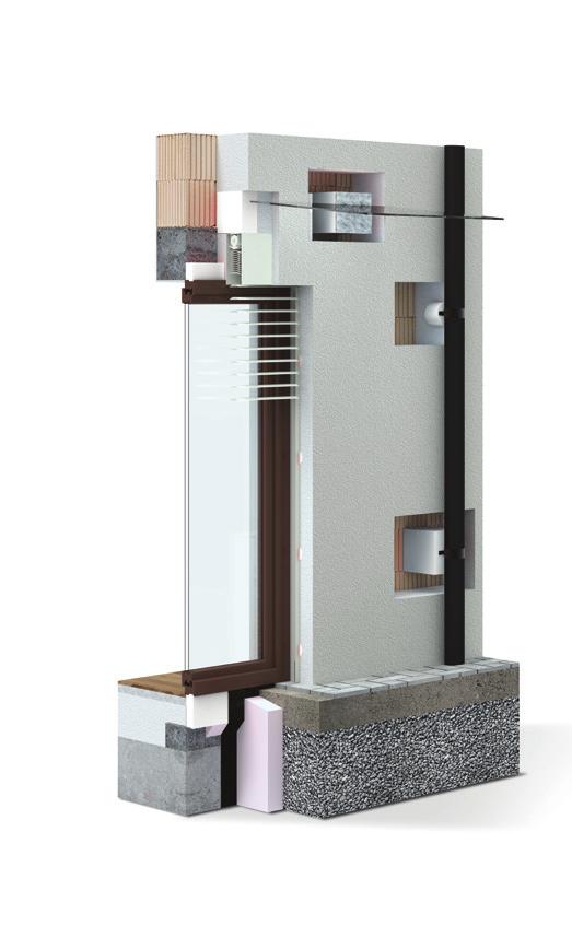 Řešení pro otvorové výplně a kotvení v zateplení fasády Montážní bloky a tepelněizolační profily Systém PROPASIV nabízí komplexní přístup k eliminaci tepelných mostů, zvyšuje kvalitu vnitřního