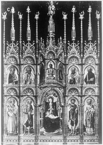 26. Polyptych, Pinacoteca di Bologna,