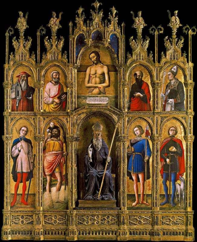 27. Polyptych Pesaro, Vatikán 1464