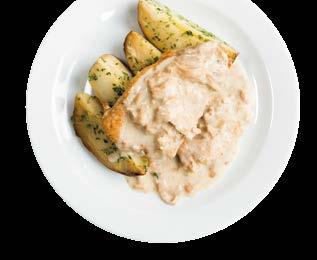 sezónní nabídka seasons Saisonangebote Dýňový krém s máslovými krutonky Creamy pumpkin soup with butter croutons Kürbiscreme mit Buttercroutons quo s 17,5 g / b 3,6 g / t 27,5 g / e 1 383,4 kj 49 Kč