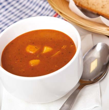 To all small meals and soup you can also order basket with pastry.