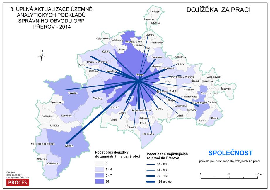 Rozmístění základních škol a spádovost obcí ukazuje následující tabulka. Tabulka C.