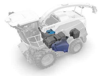 Výkonná a efektivní. Technologie motorů. Motory Velkoobjemová palivová nádrž.