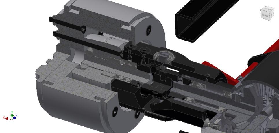 V mém případě je rám z ocelového profilu U o rozměrech 16 x 10 x 2 mm. Konce jednotlivých profilů jsou seřezány pod úhlem 45 a svařeny do tvaru obdélníku.