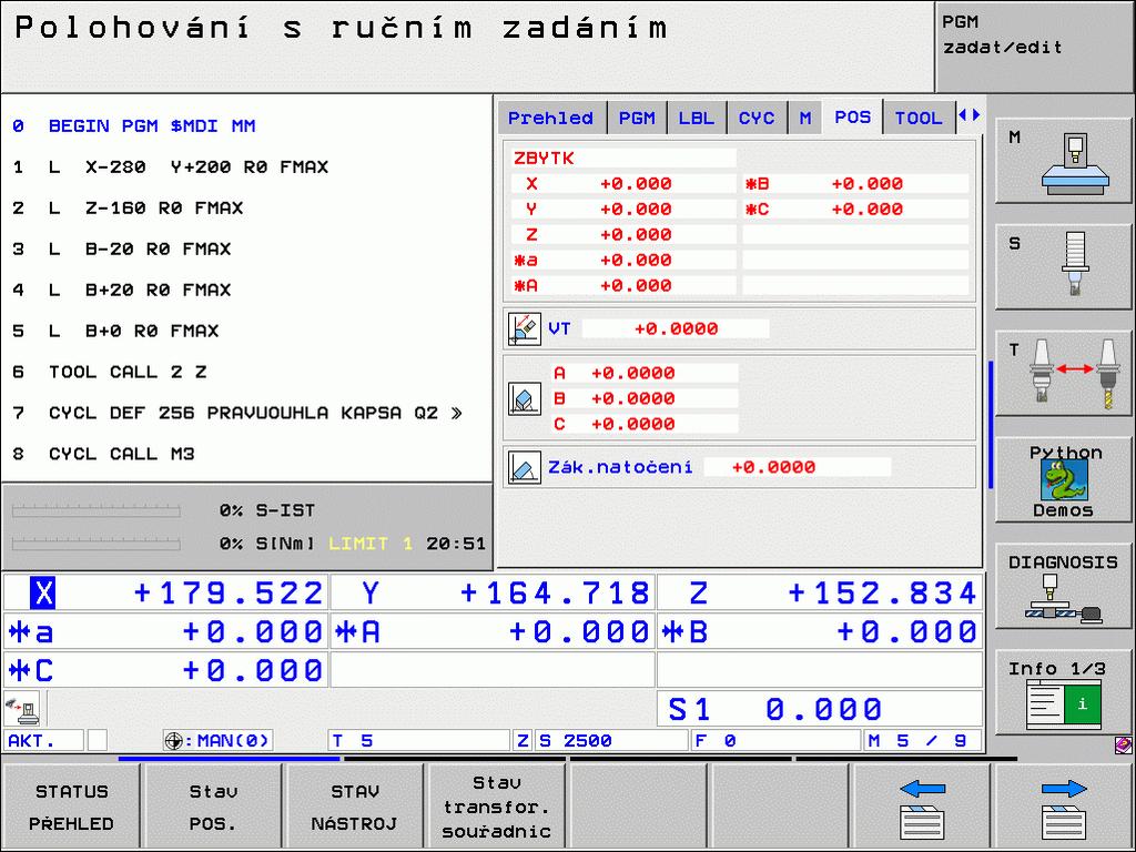 Provozní režim Ruční provoz / Elektrické ruční kolečko Obsah