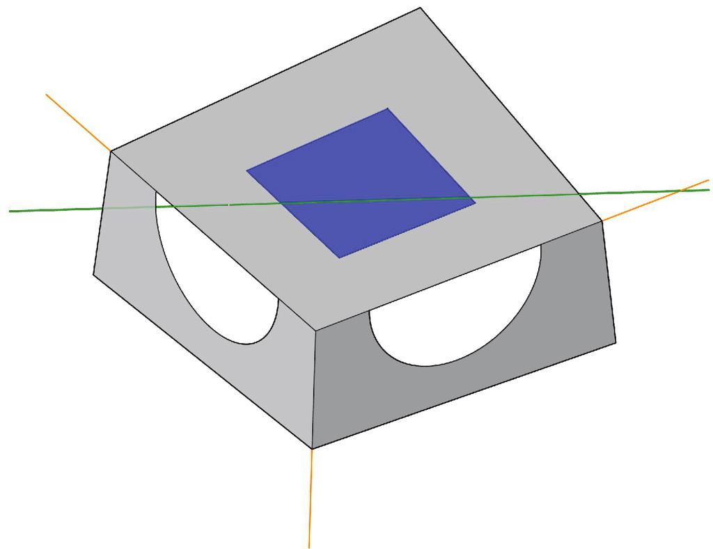 FA ČVUT, Deskriptivní geometrie I, ZS 2017/18, Rys č. 2 Příklad 3 Příklad 3 A3 na šířku LP: H[13 ; 17], v h = 1600 mm, d = 48 Základní rovina π lineární perspektivy je souřadnicová rovina (x,y).