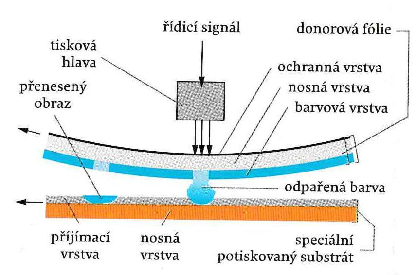 transparentní vrstvou, která je nanesena na barvy a brání vyblednutí. Černá barva bývá nahrazena soutiskem zmíněných tří barev nebo bývá aplikována současně s ochrannou vrstvou.